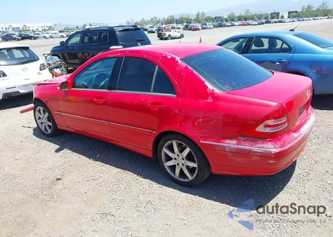 2003 Mercedes-Benz C 230 Kompressor Sport z USA, uszkodzony, nr VIN WDBRF40J83A484647